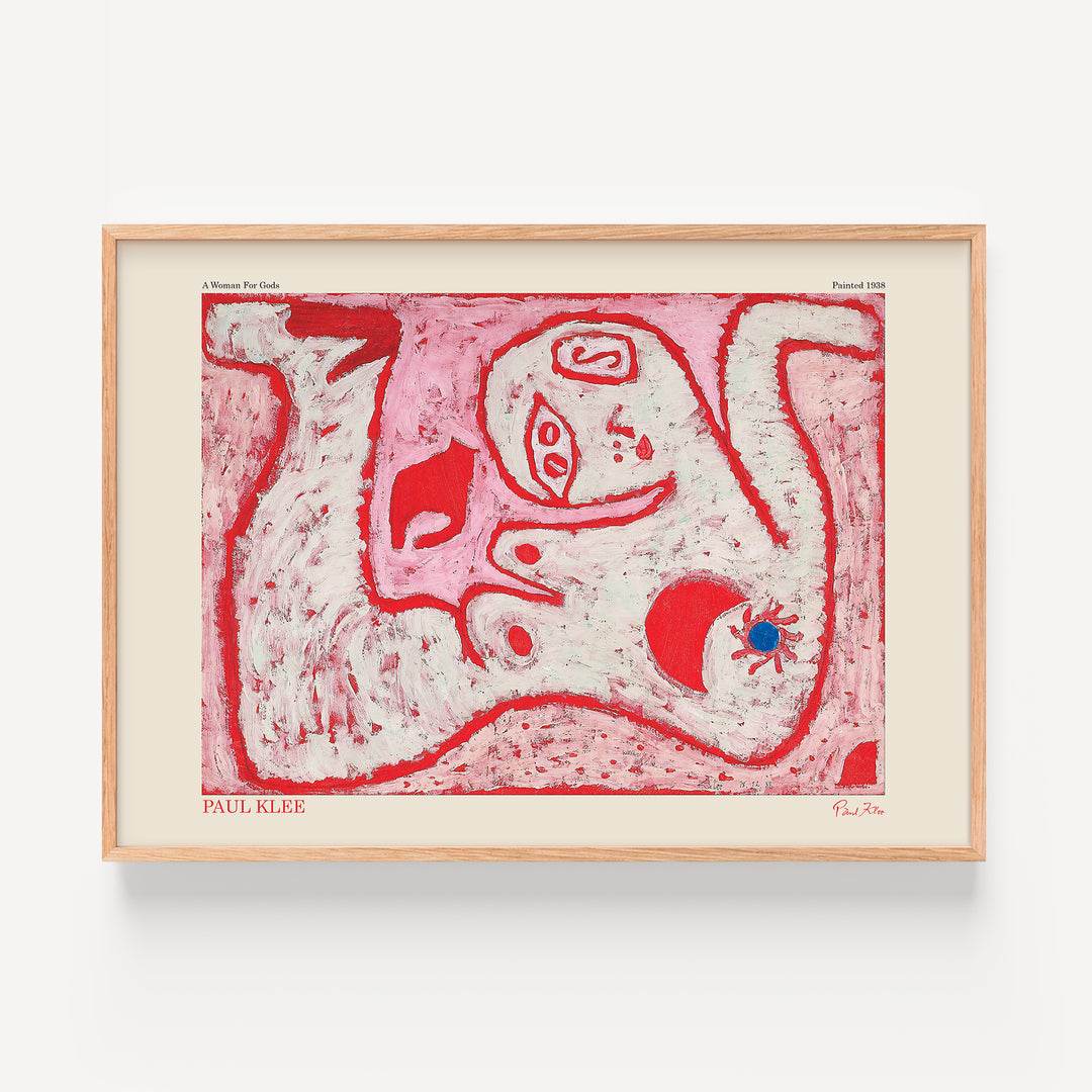 A Woman for God's by Paul Klee Poster