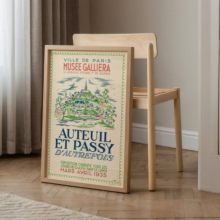 Auteuil Et Passy René Gabriel Poster