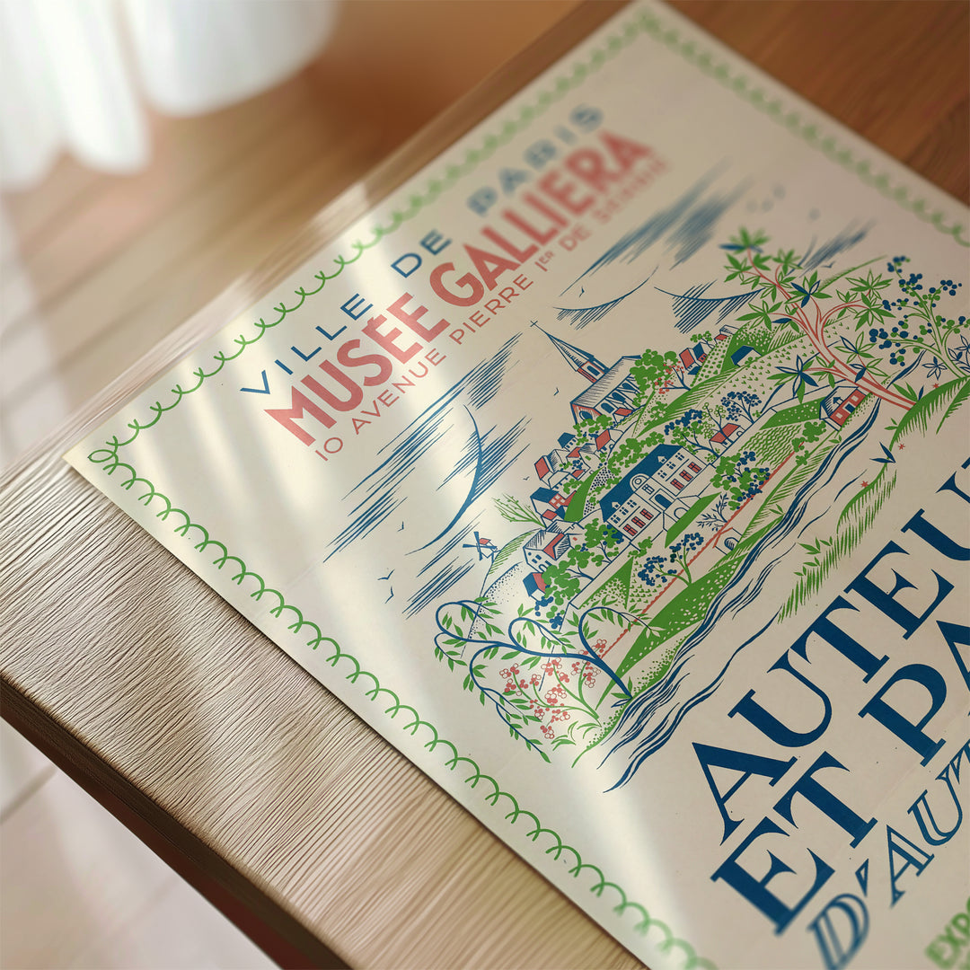 Auteuil Et Passy René Gabriel Poster
