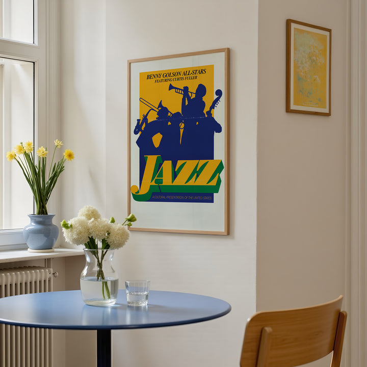 Benny Golson All-Stars Poster With Patina