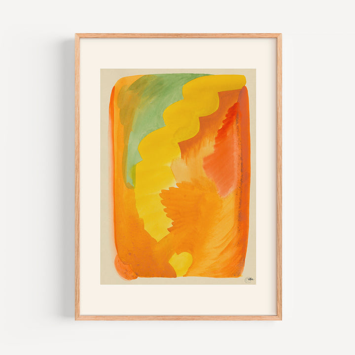 Blätter V by Karl Wiener Poster