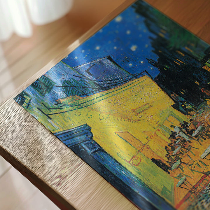 Café Terrace at Night  by Vincent Van Gogh Poster