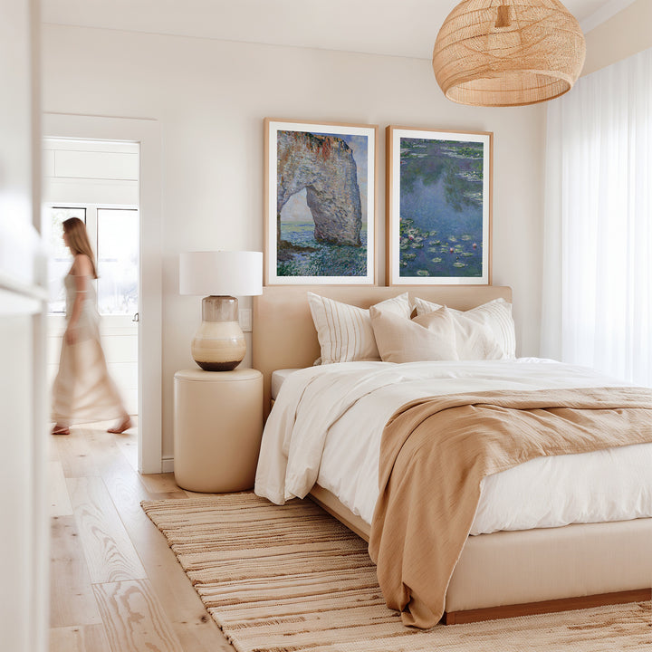 Manneporte & Water Lilies Poster Set
