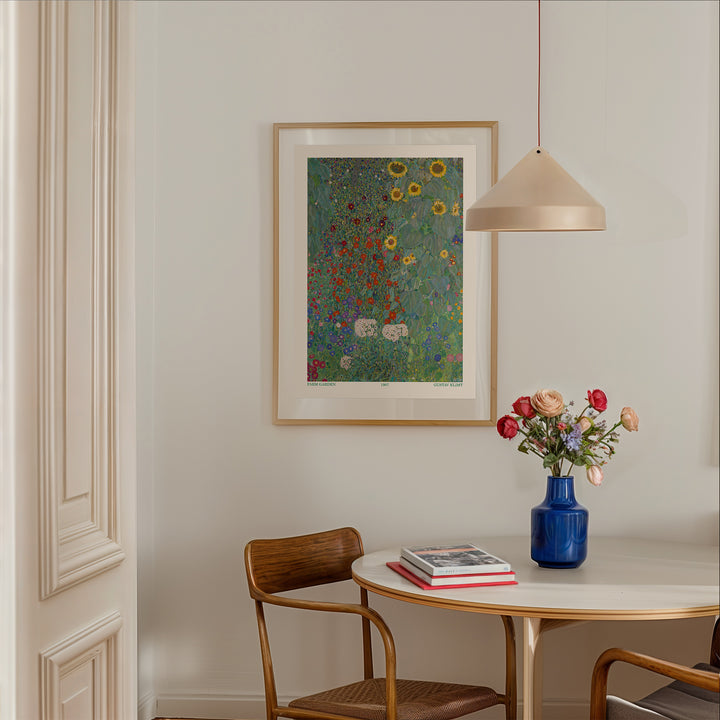Farm Garden by Gustav Klimt Poster