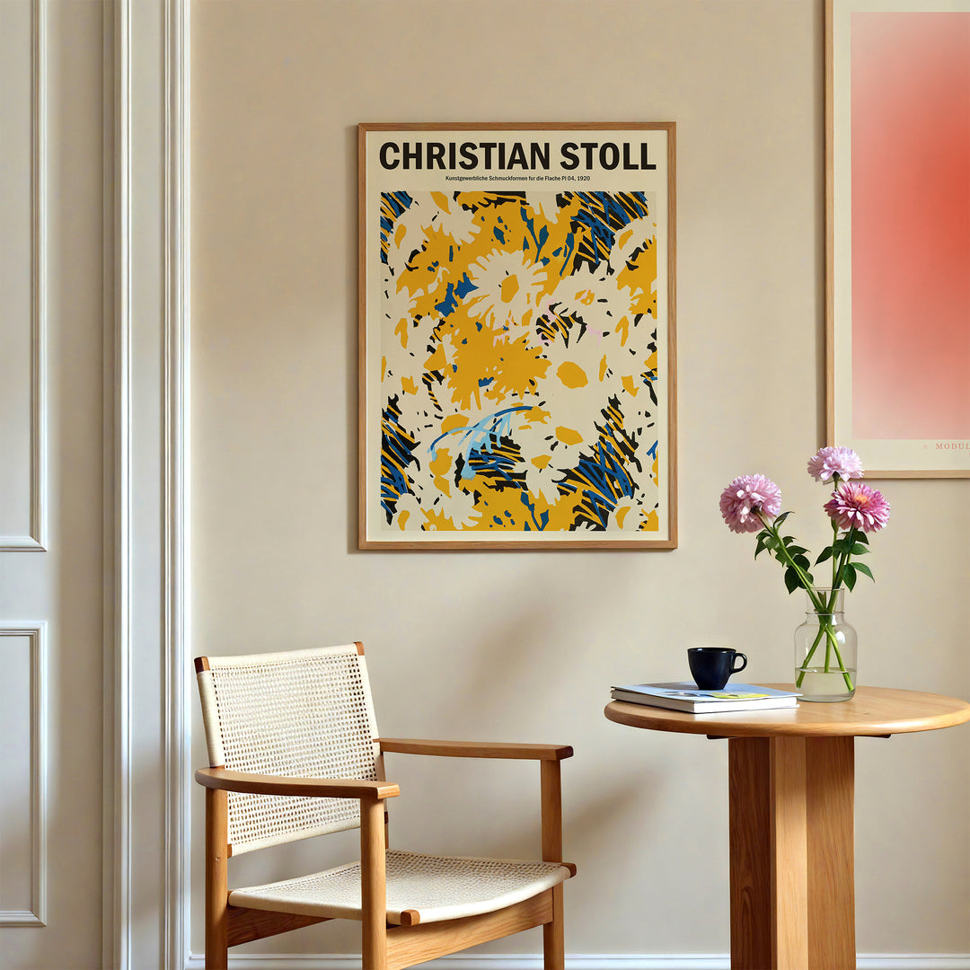 Flower Print by Christian Stoll Poster