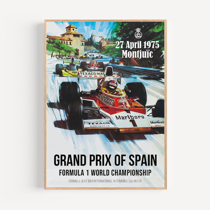 Grand Prix of Spain Poster