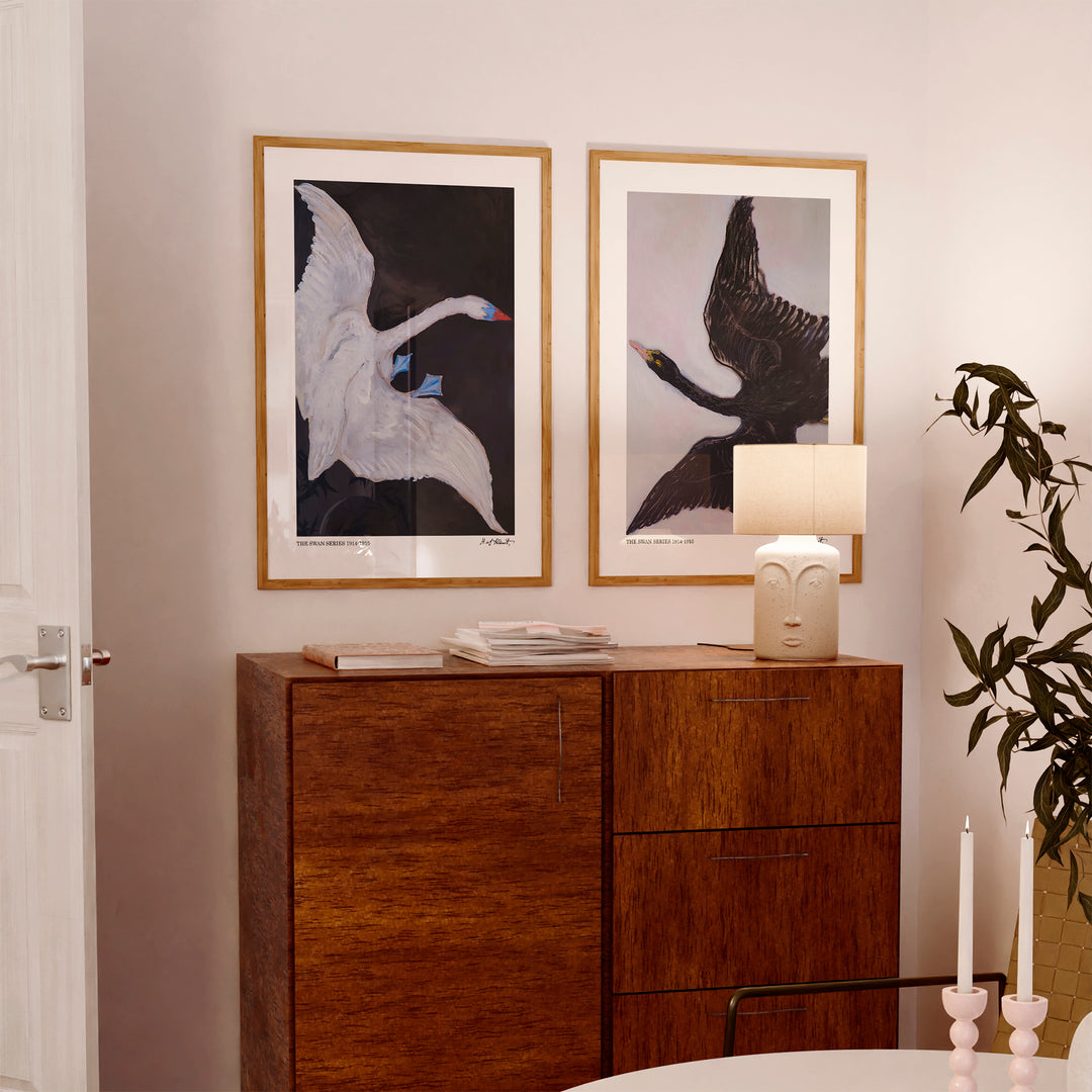 The Swan by Hilma af Klint Poster Set