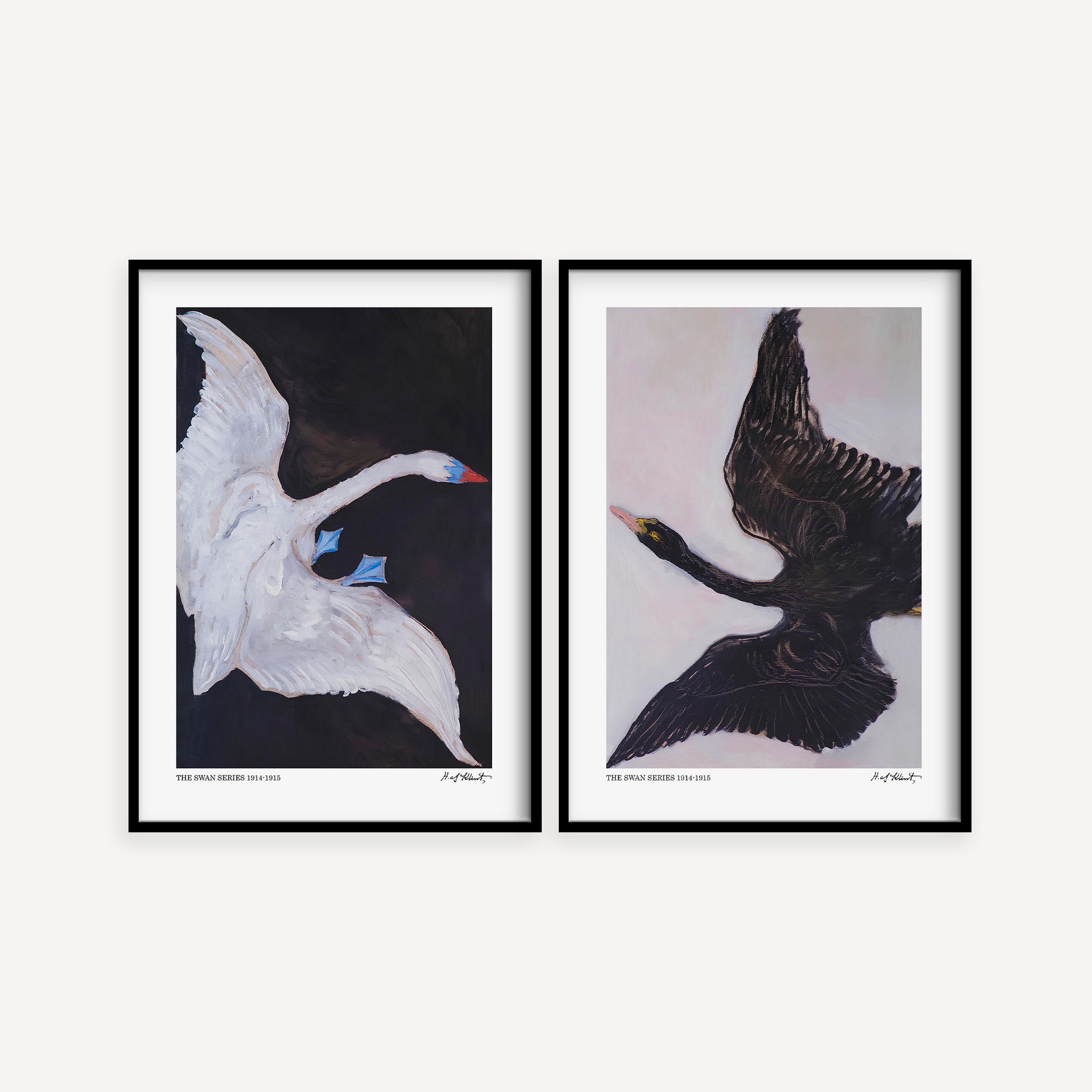 The Swan by Hilma af Klint Poster Set – Poster Room