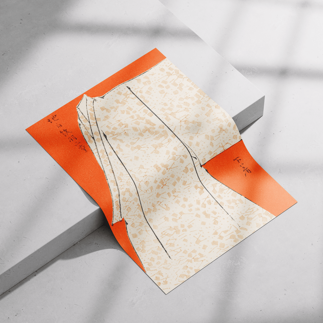Japanese Robe from Bijutsu Sekai by Watanabe Seitei Poster - Poster Room