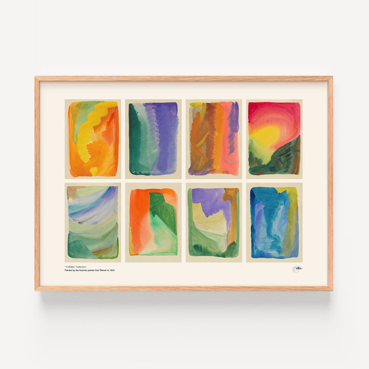 10 Blätter Collection by Karl Wiener Poster