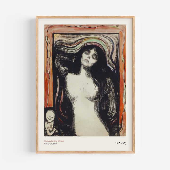 Madonna by Edvard Munch Poster