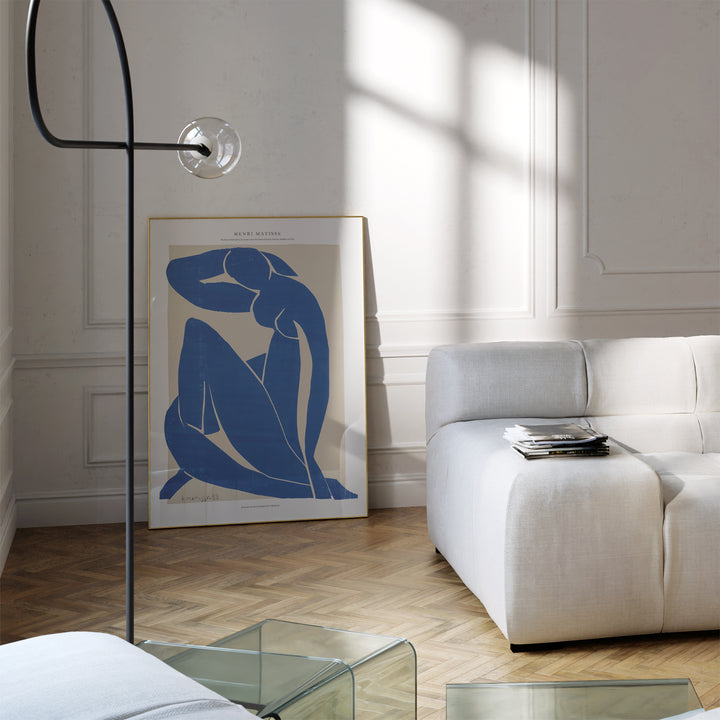 Nu Bleu II by Henri Matisse Poster