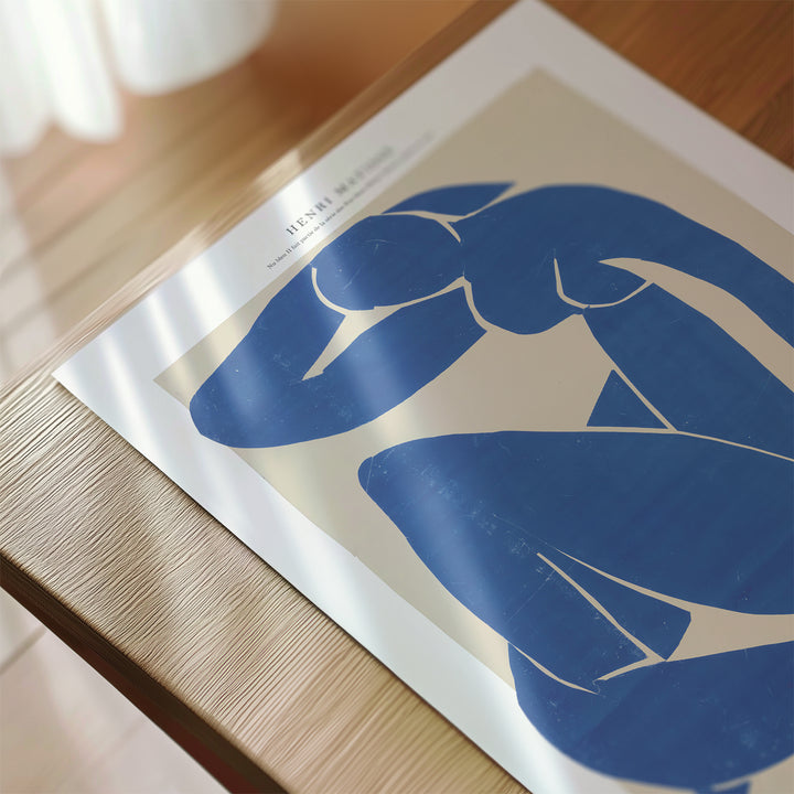 Nu Bleu II by Henri Matisse Poster