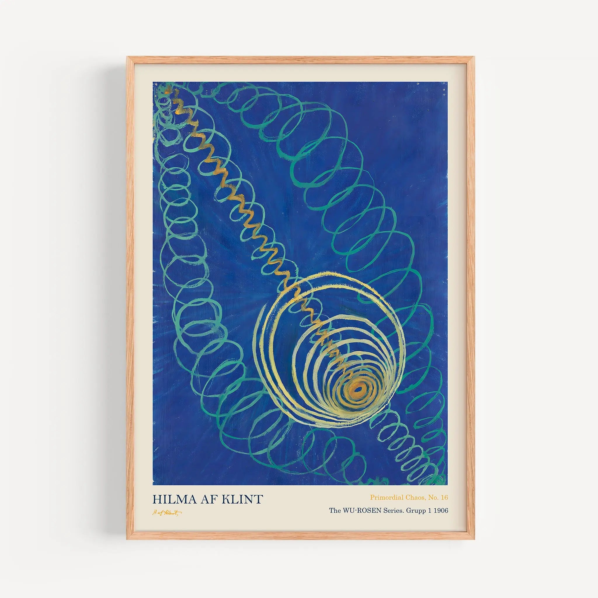 Primordial Chaos No.16 by Hilma af Klint Poster – Poster Room