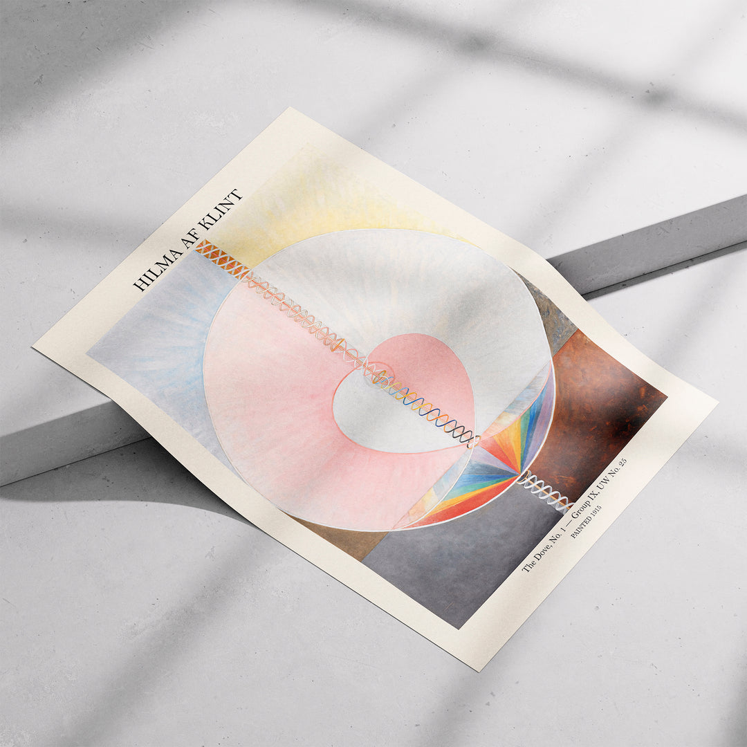 The Dove No. 1 by Hilma af Klint Poster