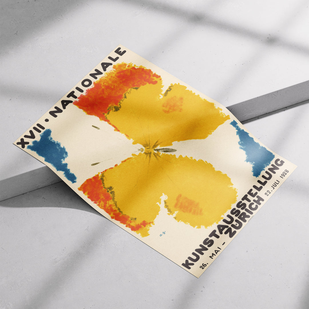 XVII. Nationale Kunstausstellung Zürich Poster