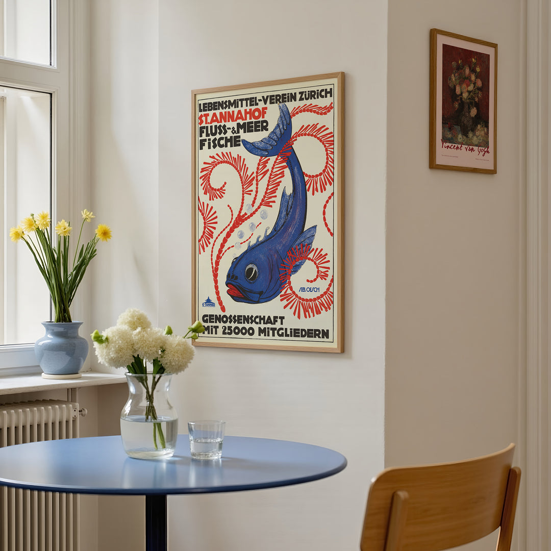 Zurich Food Association Vintage Poster