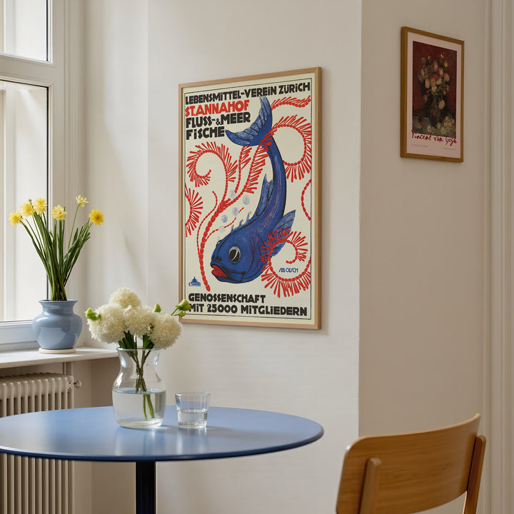 Zurich Food Association Vintage Poster
