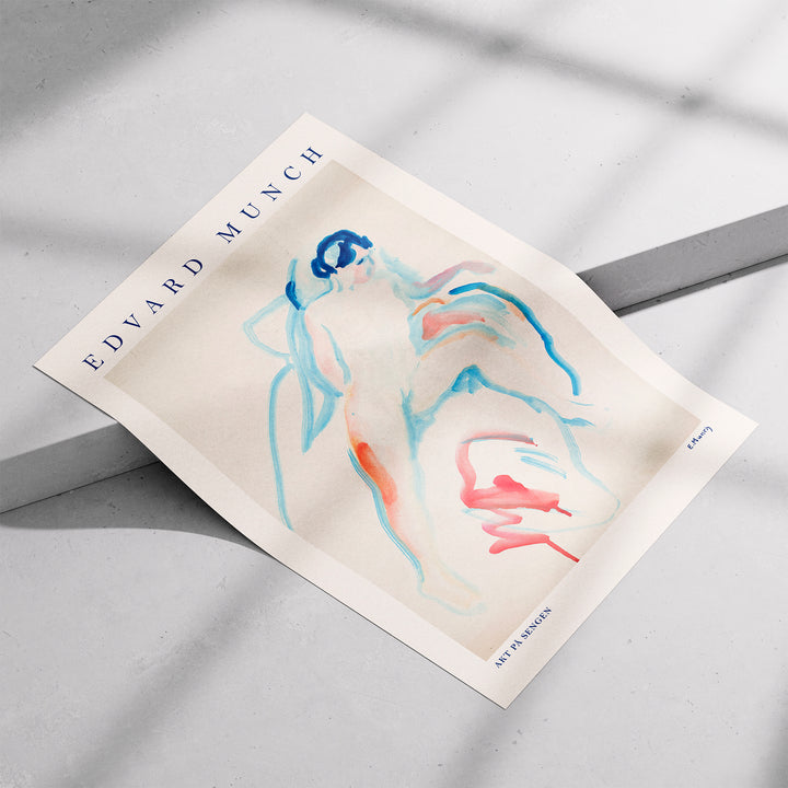 Akt på Sangen by Edvard Munch Poster