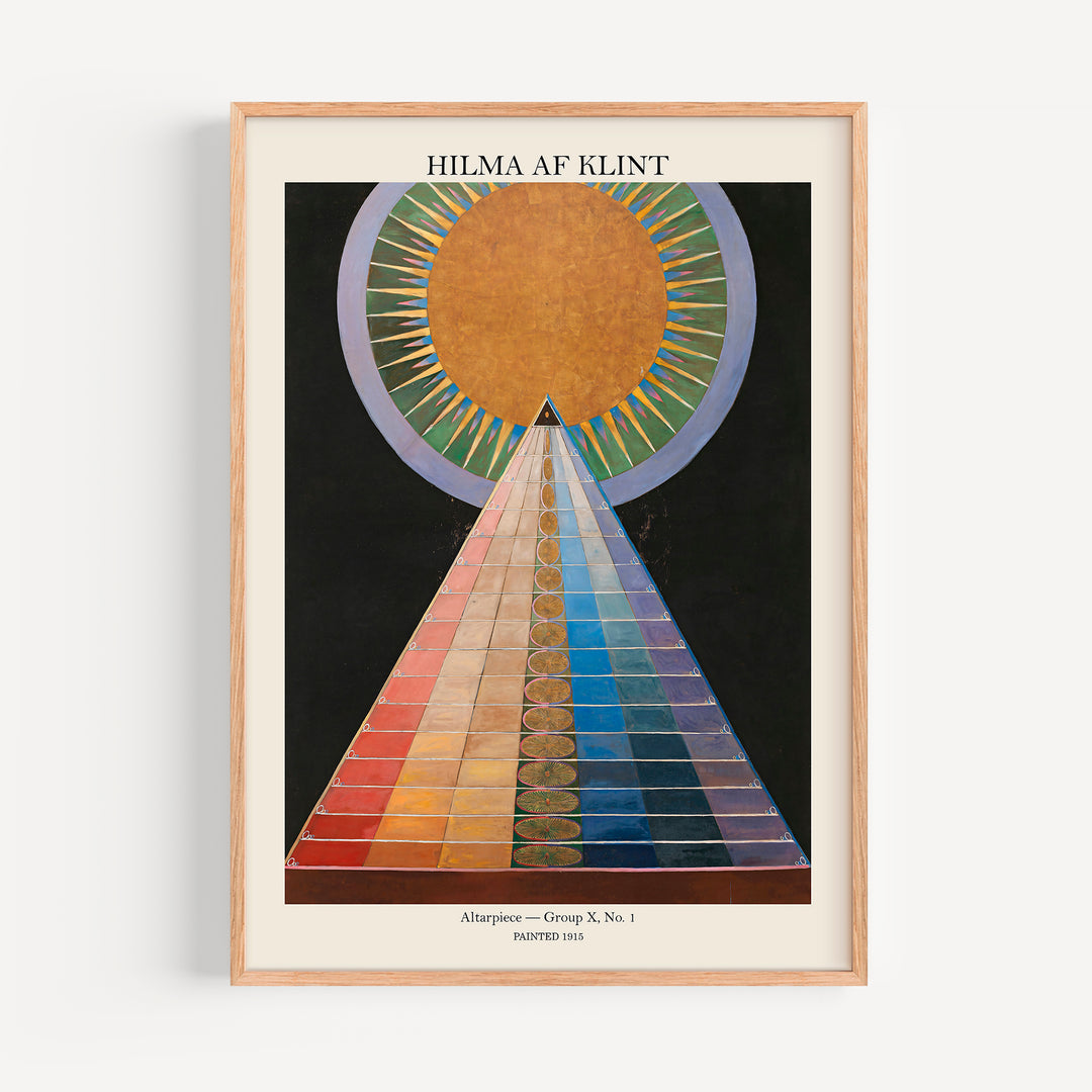 Altarpiece No. 1 by Hilma af Klint Poster