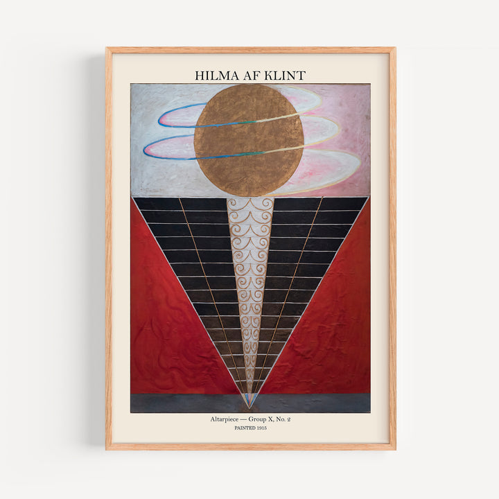 Altarpiece No. 2 by Hilma af Klint Poster