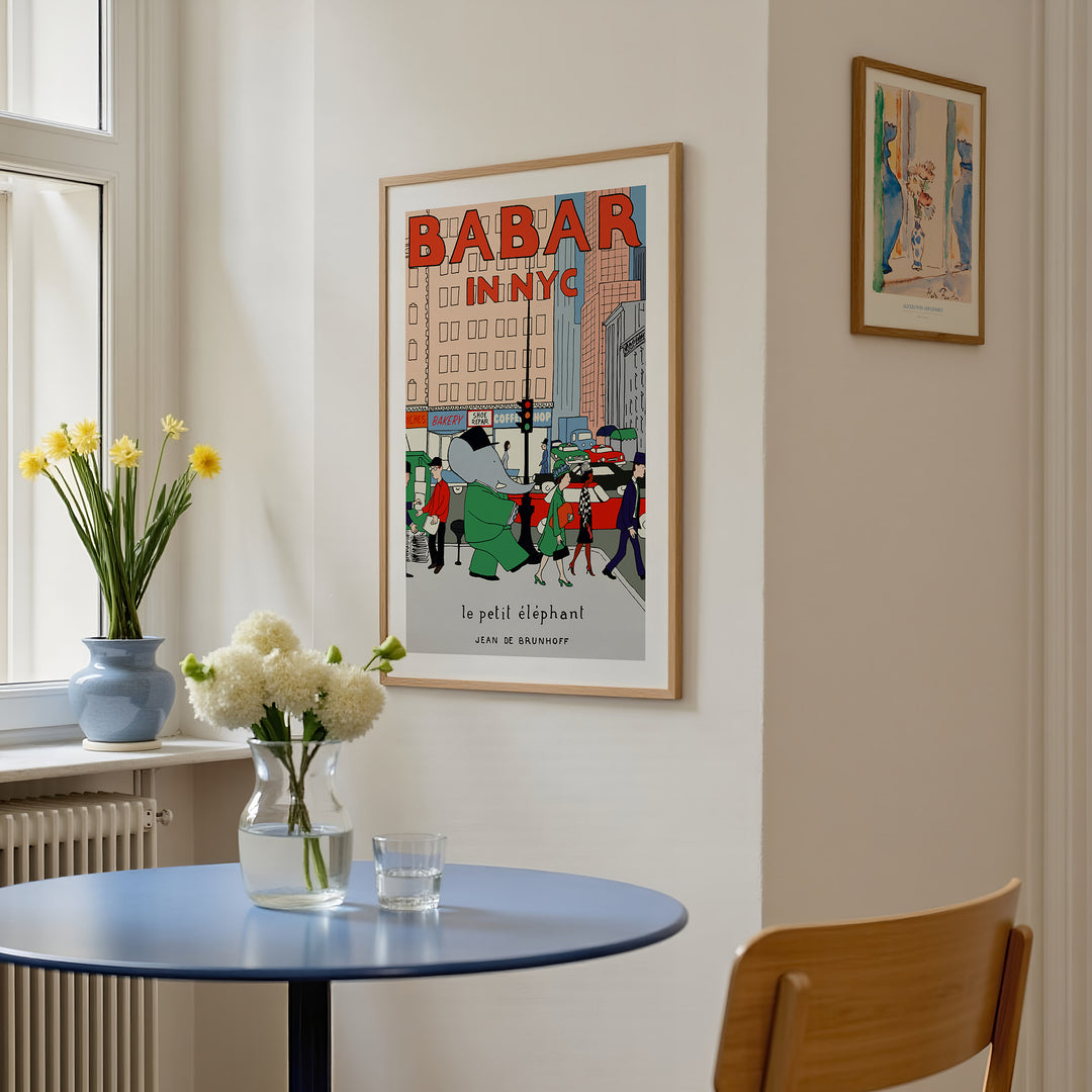 Babar in NYC Poster