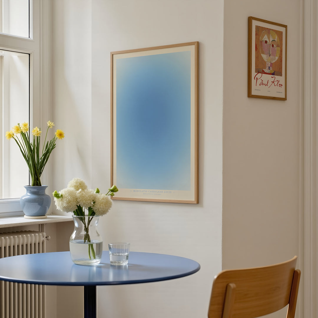 Blue Hue Poster