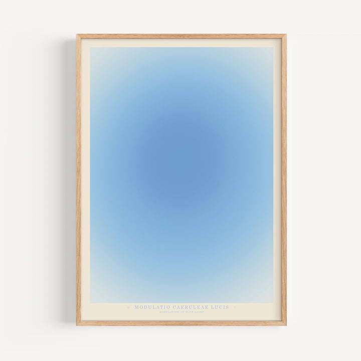 Blue Hue Poster