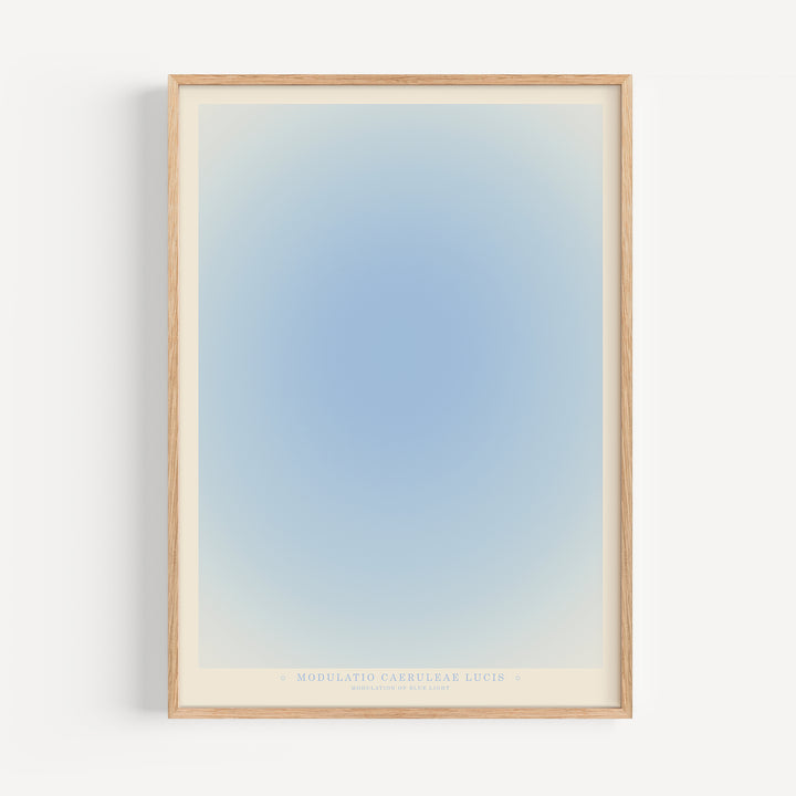 Blue Hue Poster