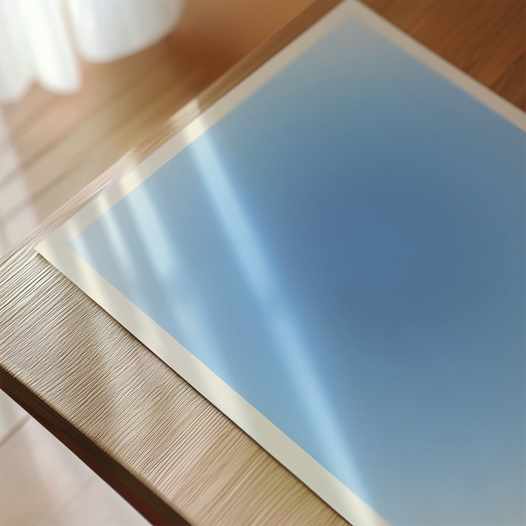 Blue Hue Poster