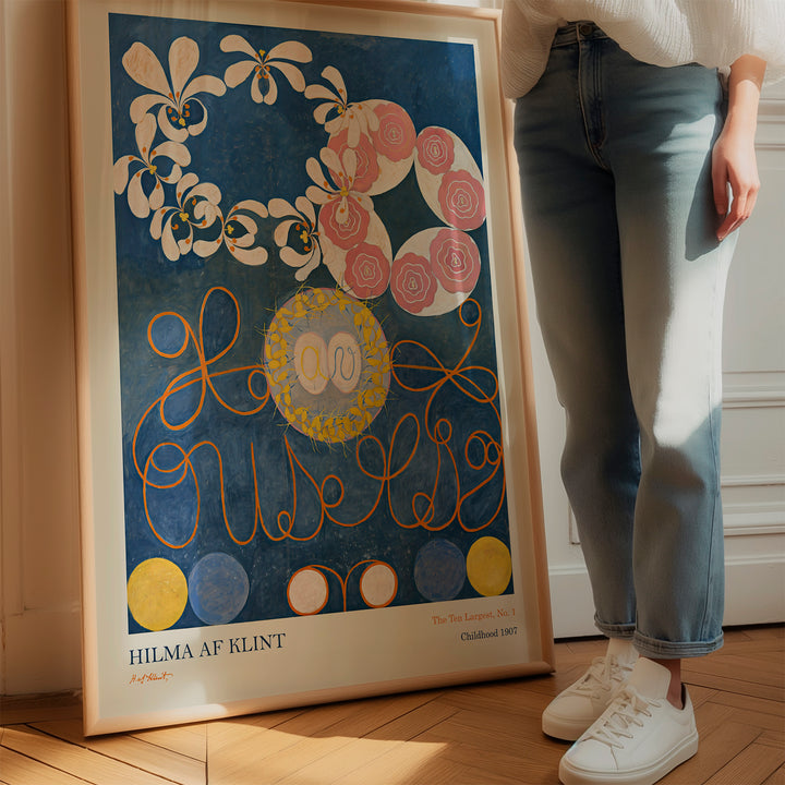 Childhood No. 1 by Hilma af Klint Poster