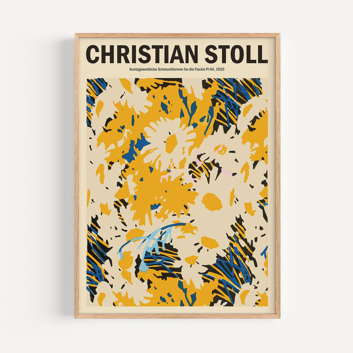 Flower Print by Christian Stoll Poster