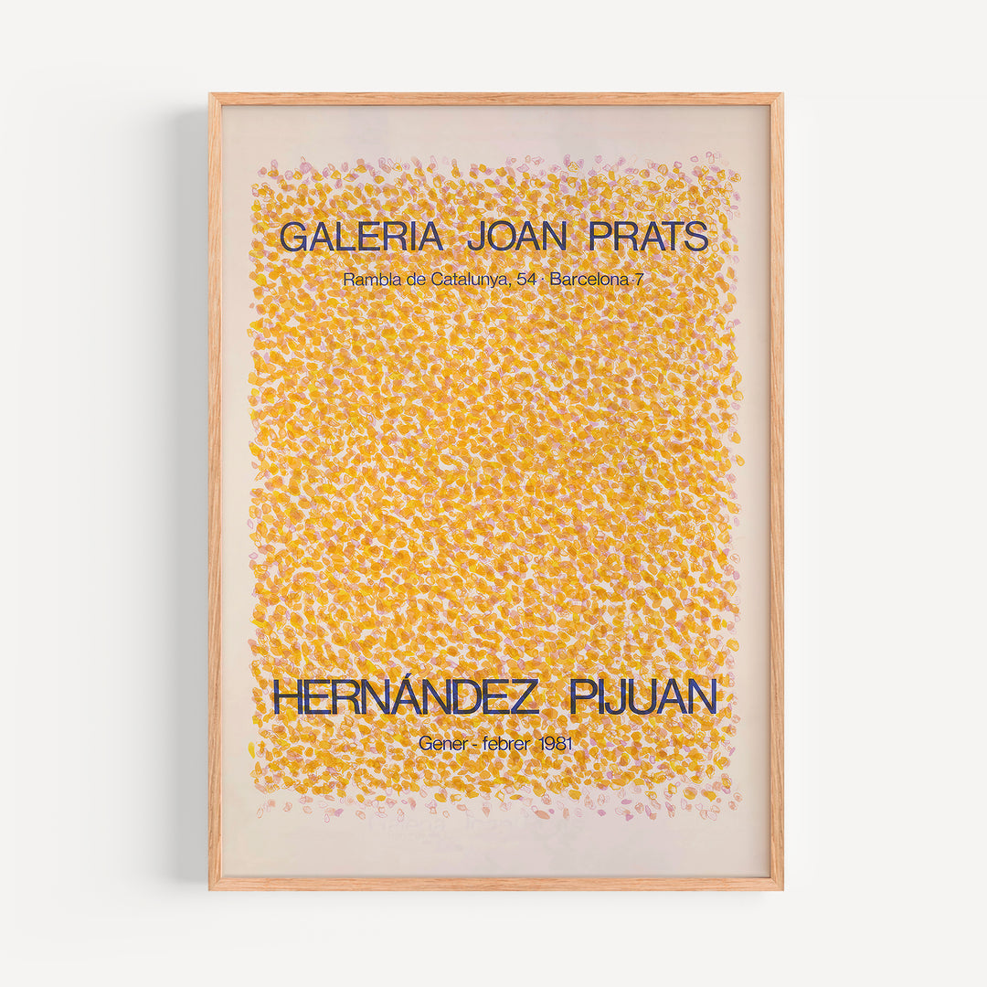 Hernandez Pijuan Exhibition Poster
