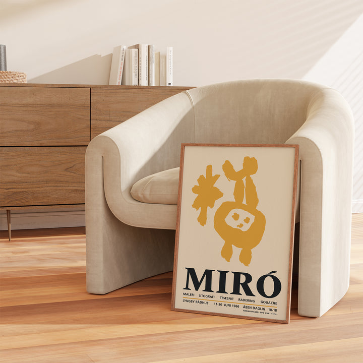 Miro Exhibition Poster