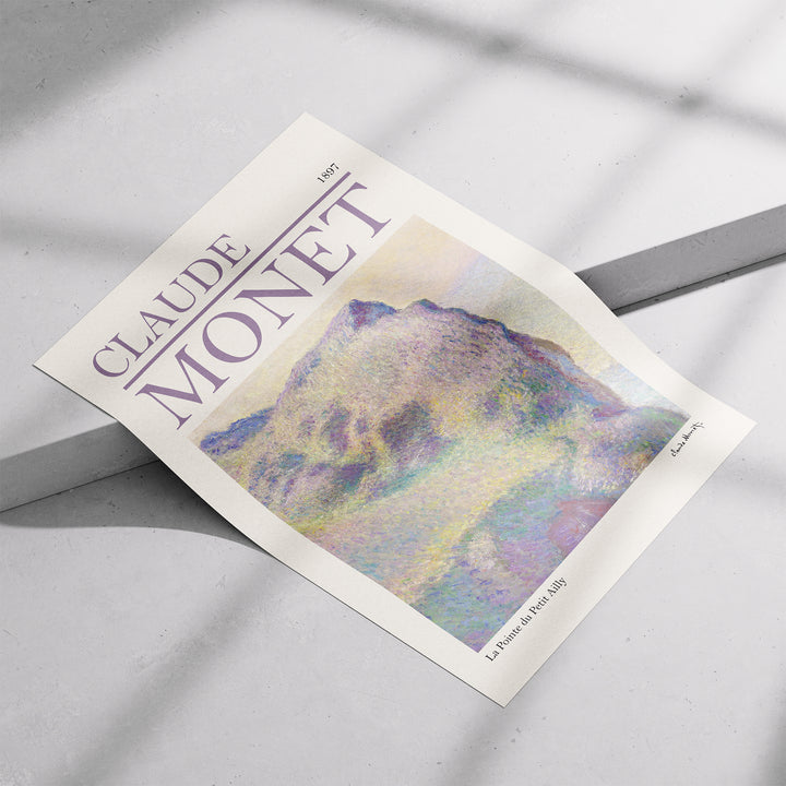 La Pointe du Petit Ailly Claude Monet Exhibition Poster
