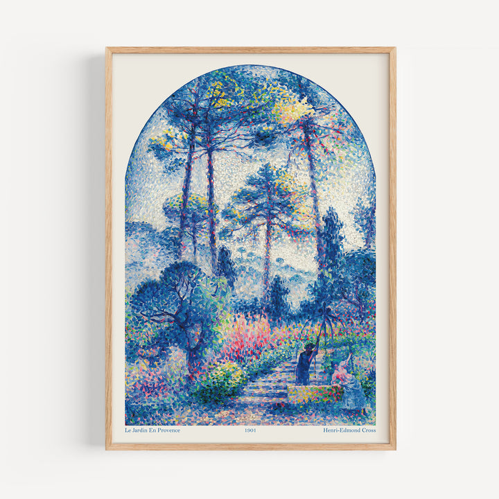 Le Jardin en Provence Henri-Edmond Cross Poster
