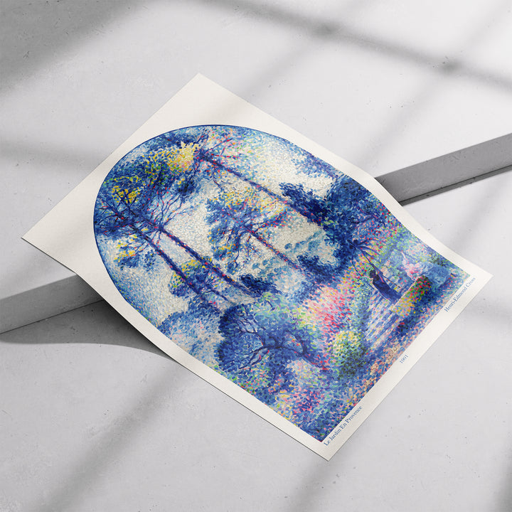 Le Jardin en Provence Henri-Edmond Cross Poster