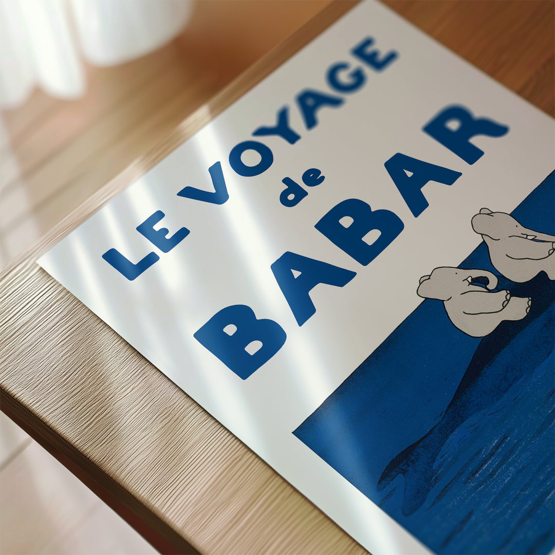 Voyage Babar Poster