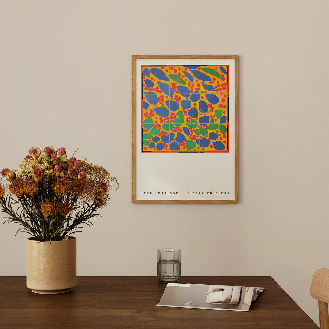 Lierre en Fleur by Henri Matisse Poster