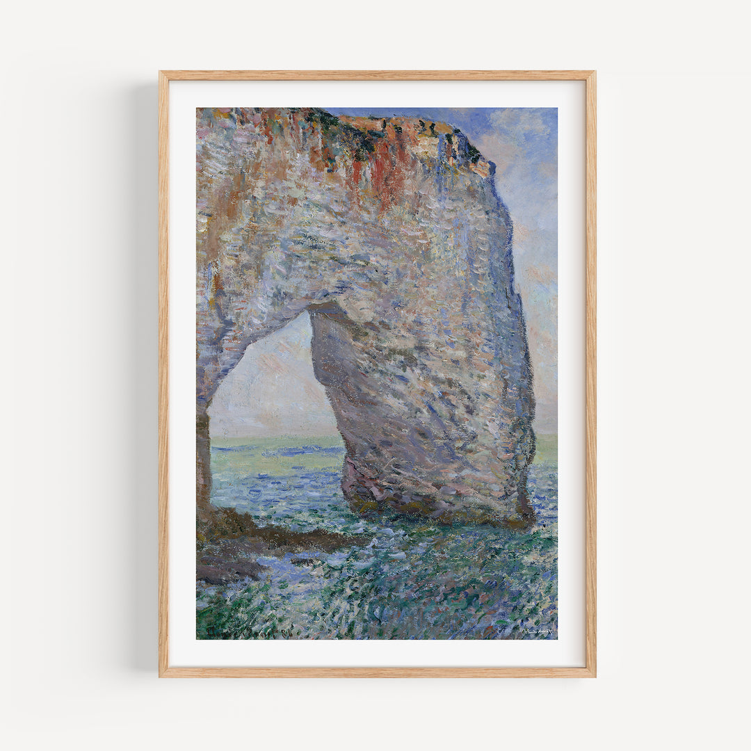 Manneporte by Claude Monet Poster