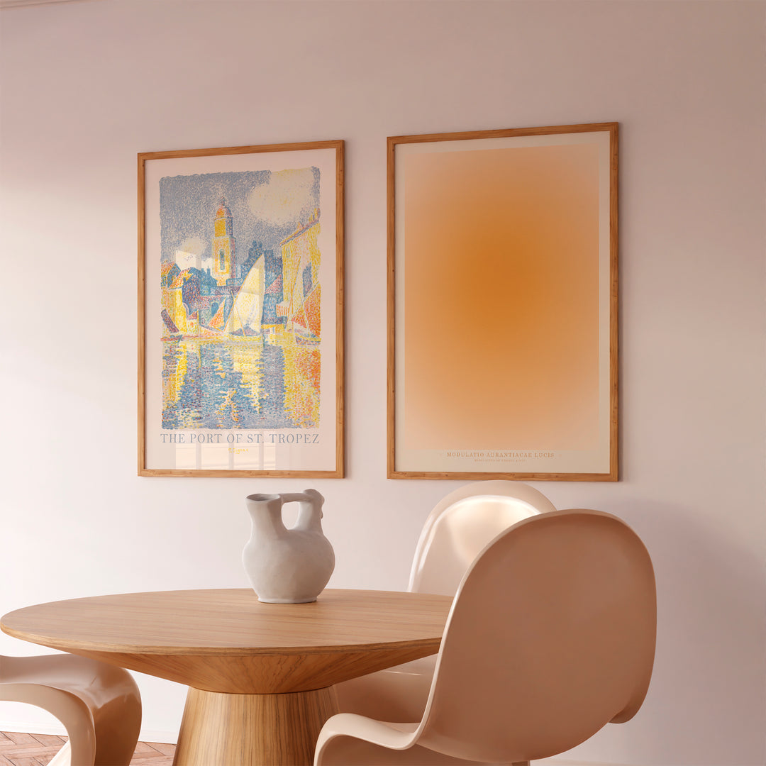 Orange Hue Poster
