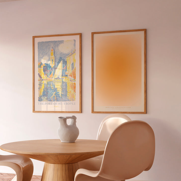Orange Hue Poster