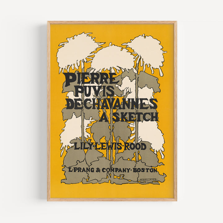 Pierre Puvis Vintage Poster