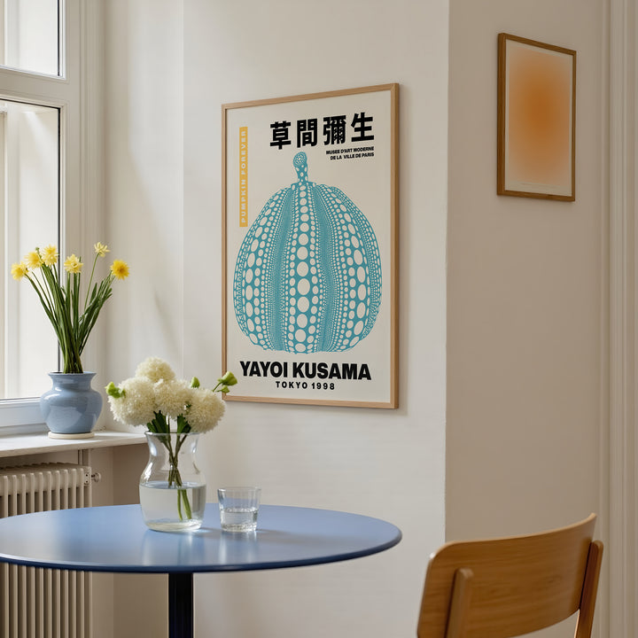 Pumpkin Forever Yayoi Kusama Exhibition Poster