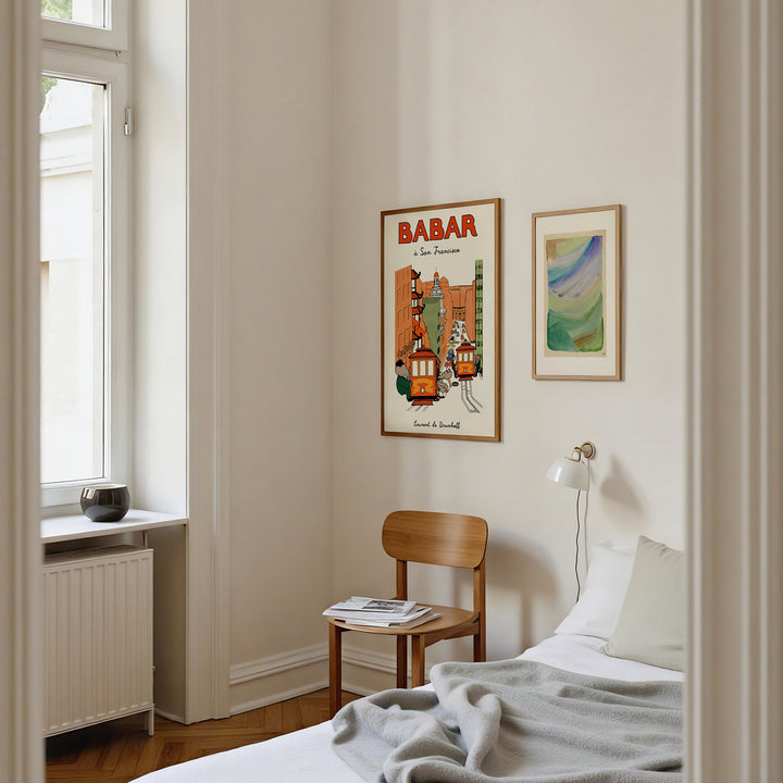 San Francisco Babar Poster