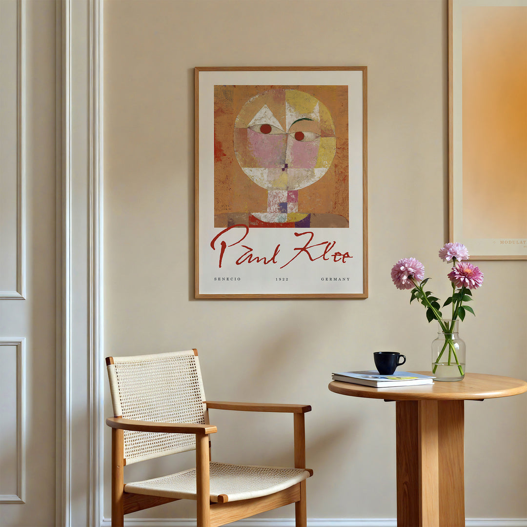 Senecio by Paul Klee Poster