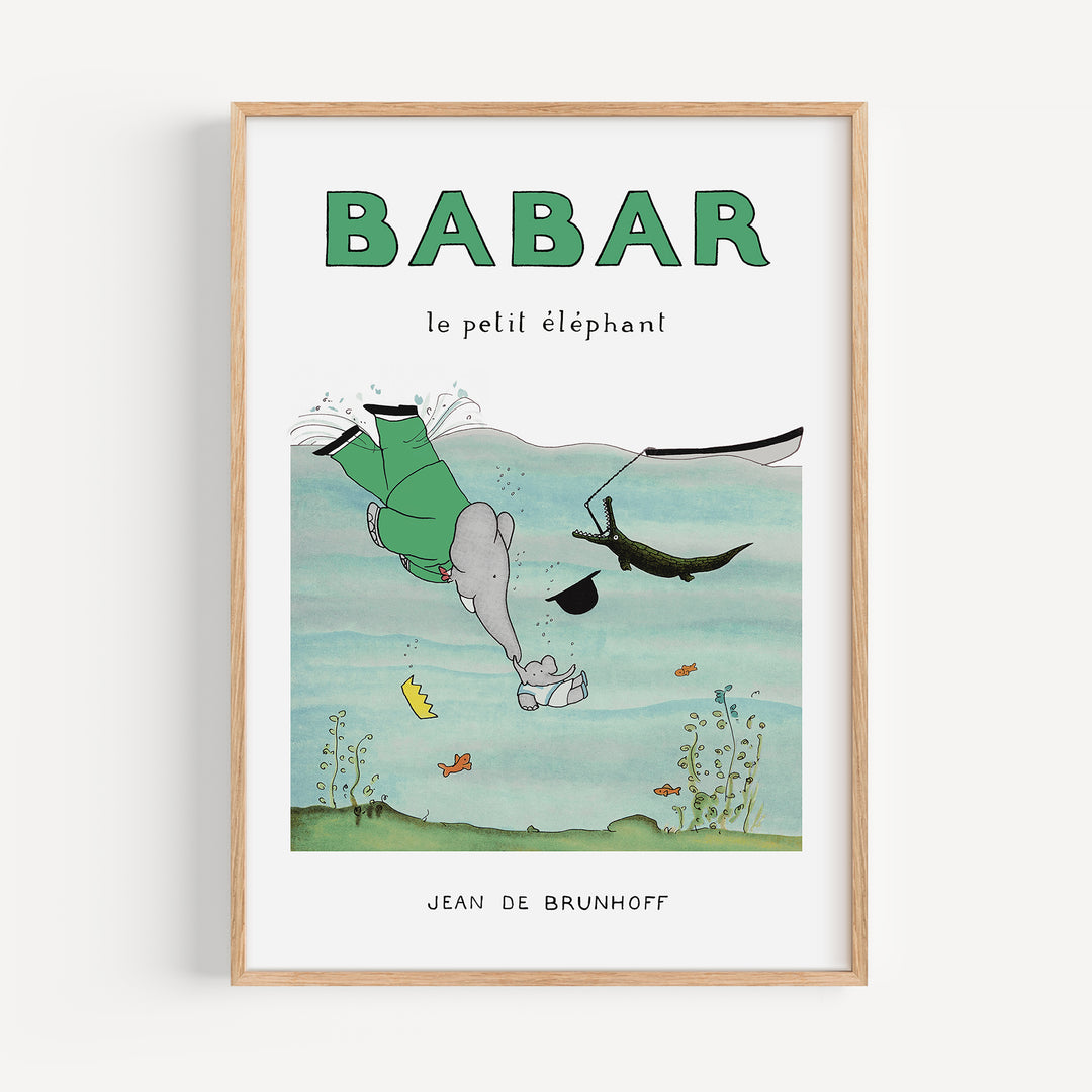 Diving Babar Poster