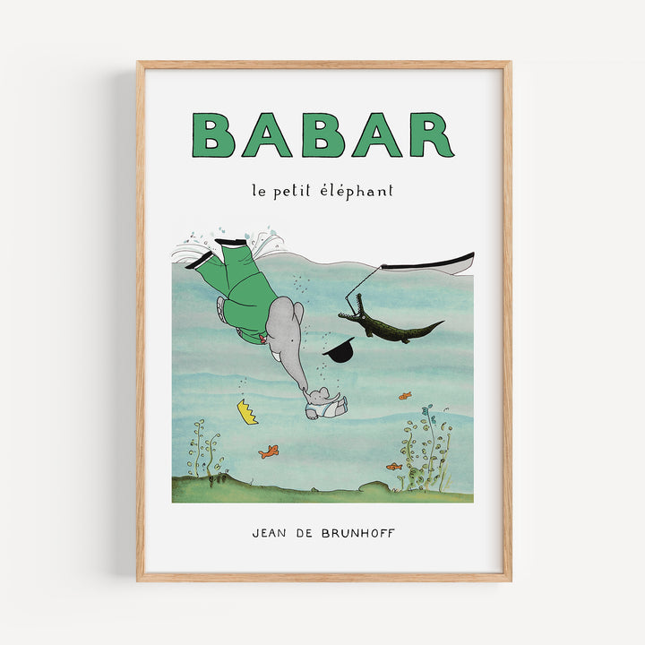 Diving Babar Poster