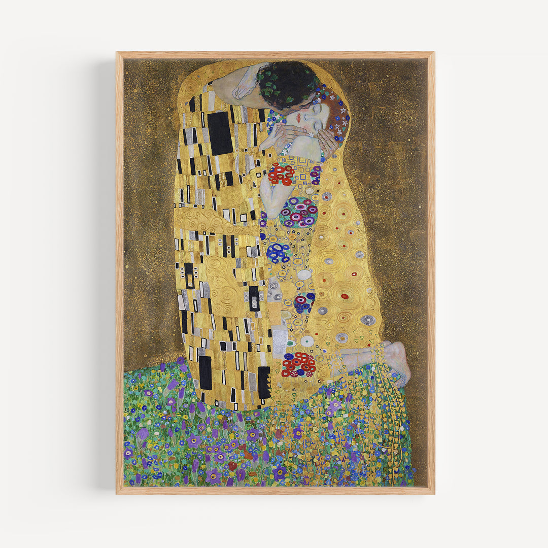 The Kiss Gustav Klimt Poster