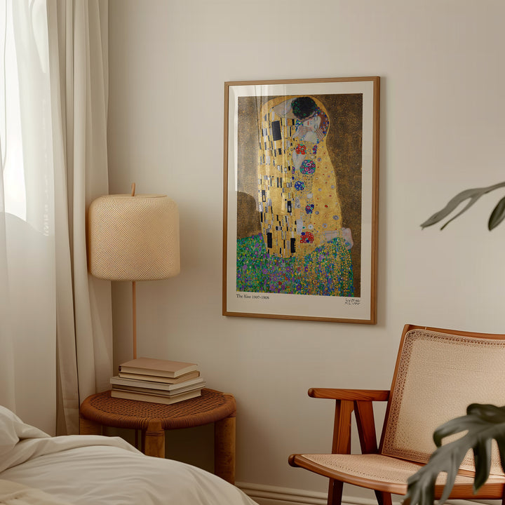 The Kiss by Gustav Klimt Poster